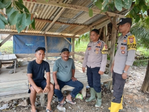 Polsek Manyak Payed Intensifkan Patroli Pasca Banjir Demi Jaga Stabilitas Keamanan