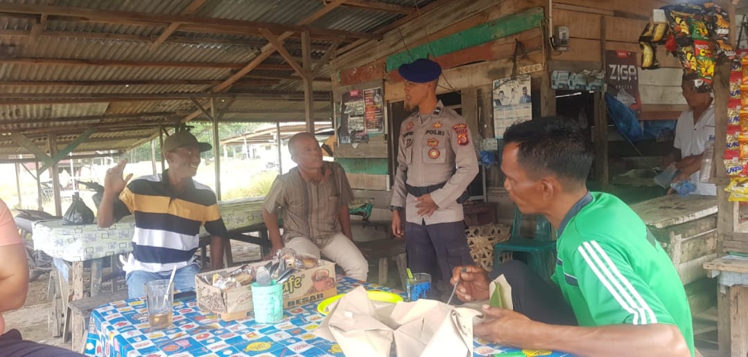 Sat Polairud Polres Langsa Laksanakan Patroli Dialogis di TPI Kuala Langsa