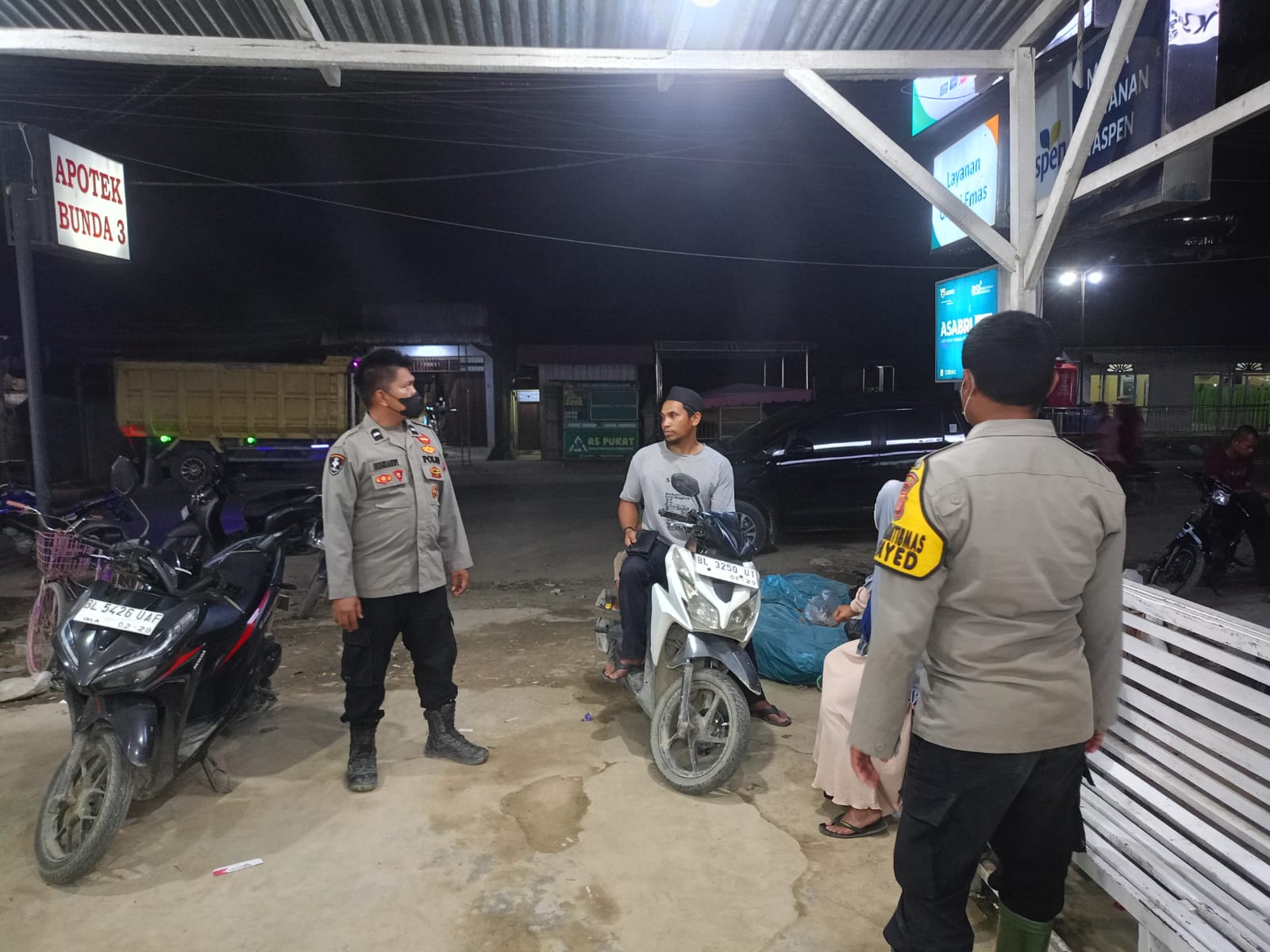 Patroli Pasca Banjir Polsek Manyak Payed Pastikan Keamanan Wilayah