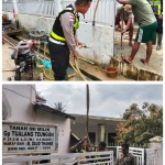 Sat Lantas Polres Langsa Salurkan Bantuan Sumur Bor Pascabanjir