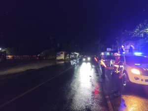 Satlantas Polres Langsa Gelar Patroli Blue Light di Jalur Rawan Kecelakaan