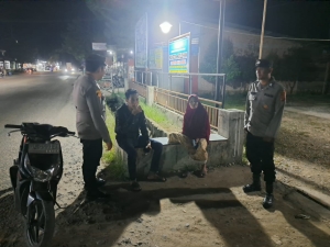 Patroli Malam Polsek Birem Bayeun Jaga Stabilitas Keamanan Wilayah