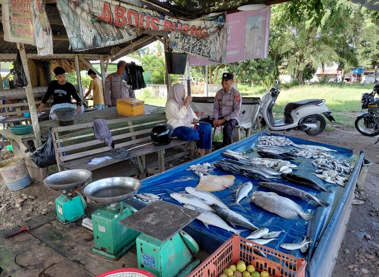 Patroli Siang Polsek Langsa Barat Jaga Kondusivitas Wilayah