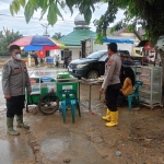 Polsek Manyak Payed Intensifkan Patroli Pasca Banjir