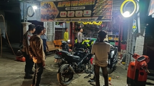 Patroli Malam Polsek Birem Bayeun Antisipasi Guantibmas