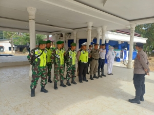 Pos Pelayanan Ops Lilin Seulawah Amankan Arus Lalu Lintas di Langsa