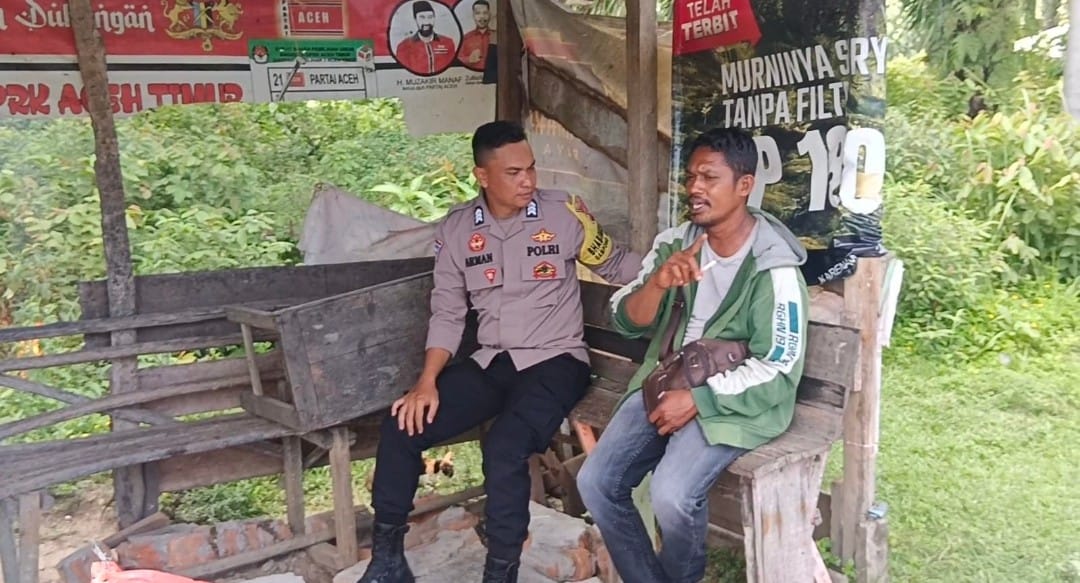Polsek Rantau Selamat Laksanakan Patroli Antisipasi Guantibmas