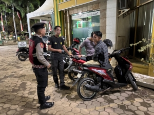 Patroli Perintis Presisi Sat Samapta Jaga Kondusivitas Kota Langsa