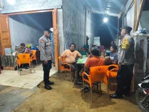 Polsek Sungai Raya Laksanakan Patroli Dialogis Cegah Guantibmas