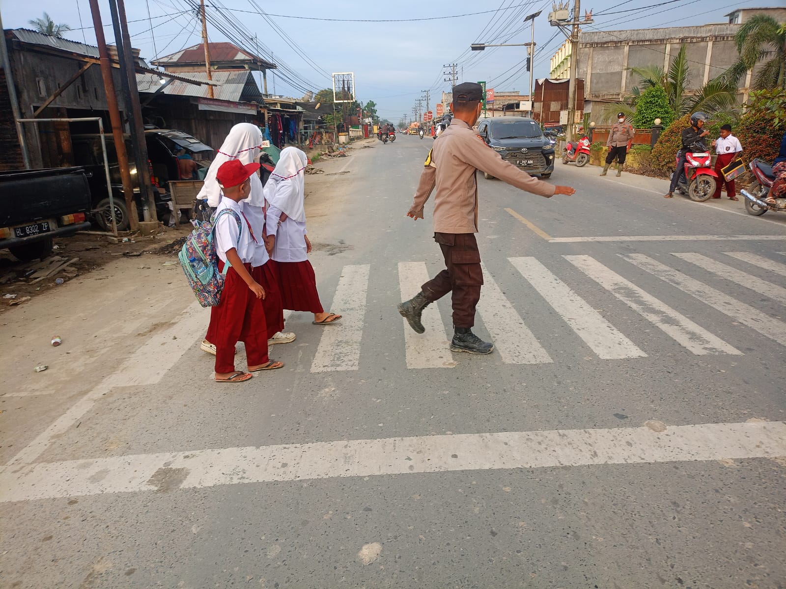 Polsek Manyak Payed Hadir di Sekolah Dukung Pelayanan Publik Presisi