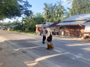 Polsek Sungai Raya Laksanakan Protap 01 di Kawasan Pendidika