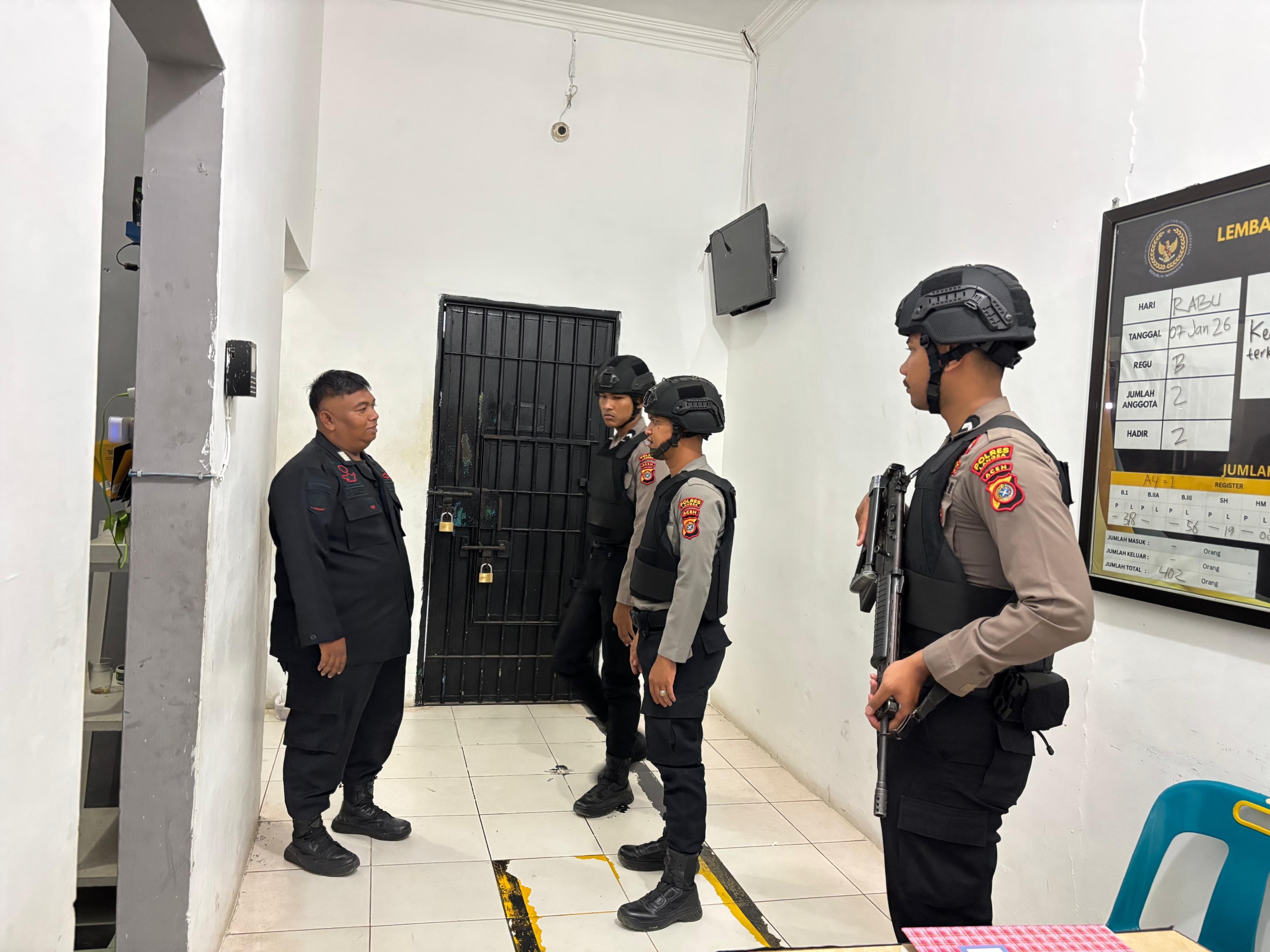 Patroli Perintis Presisi Samapta Jaga Kondusivitas Kota Langsa