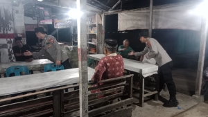Patroli Malam Polsek Birem Bayeun Jaga Kondusivitas Wilayah