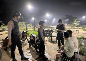 Patroli Perintis Presisi Samapta Polres Langsa Jaga Situasi Kamtibmas