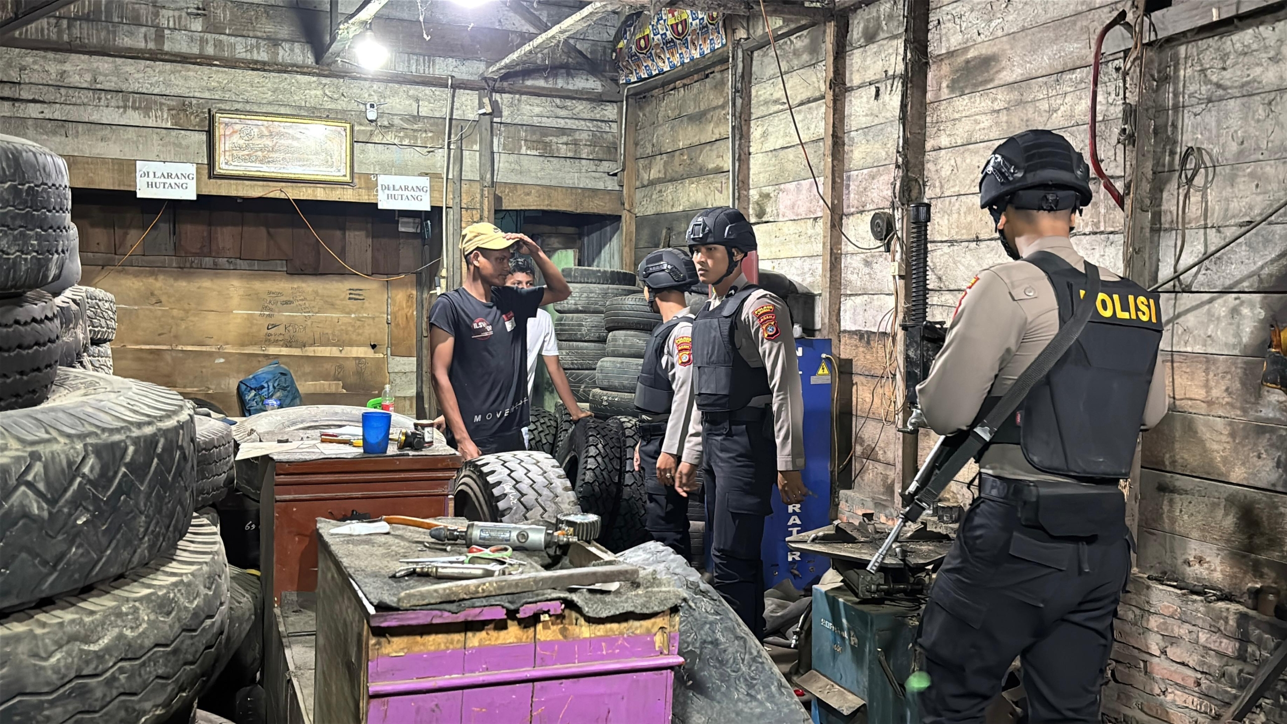 Sat Samapta Polres Langsa Gelar Patroli Perintis Presisi