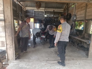 Polsek Sungai Raya Laksanakan Patroli Dialogis Jaga Kamtibmas