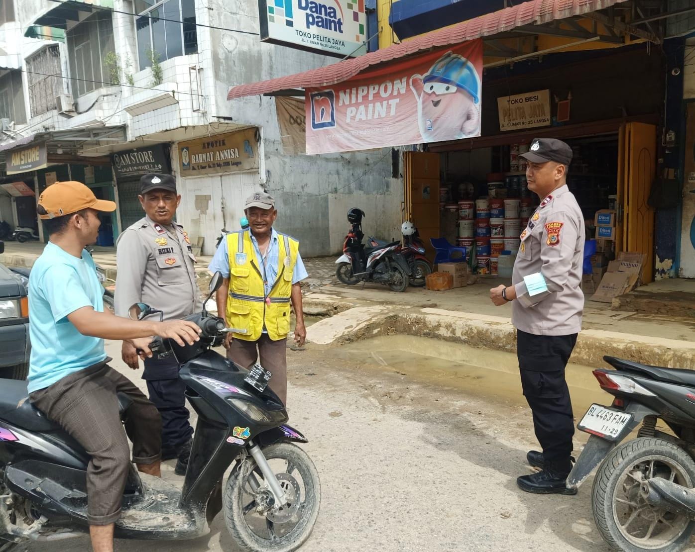 Polsek Langsa Gelar Patroli Cegah Premanisme dan Guantibmas