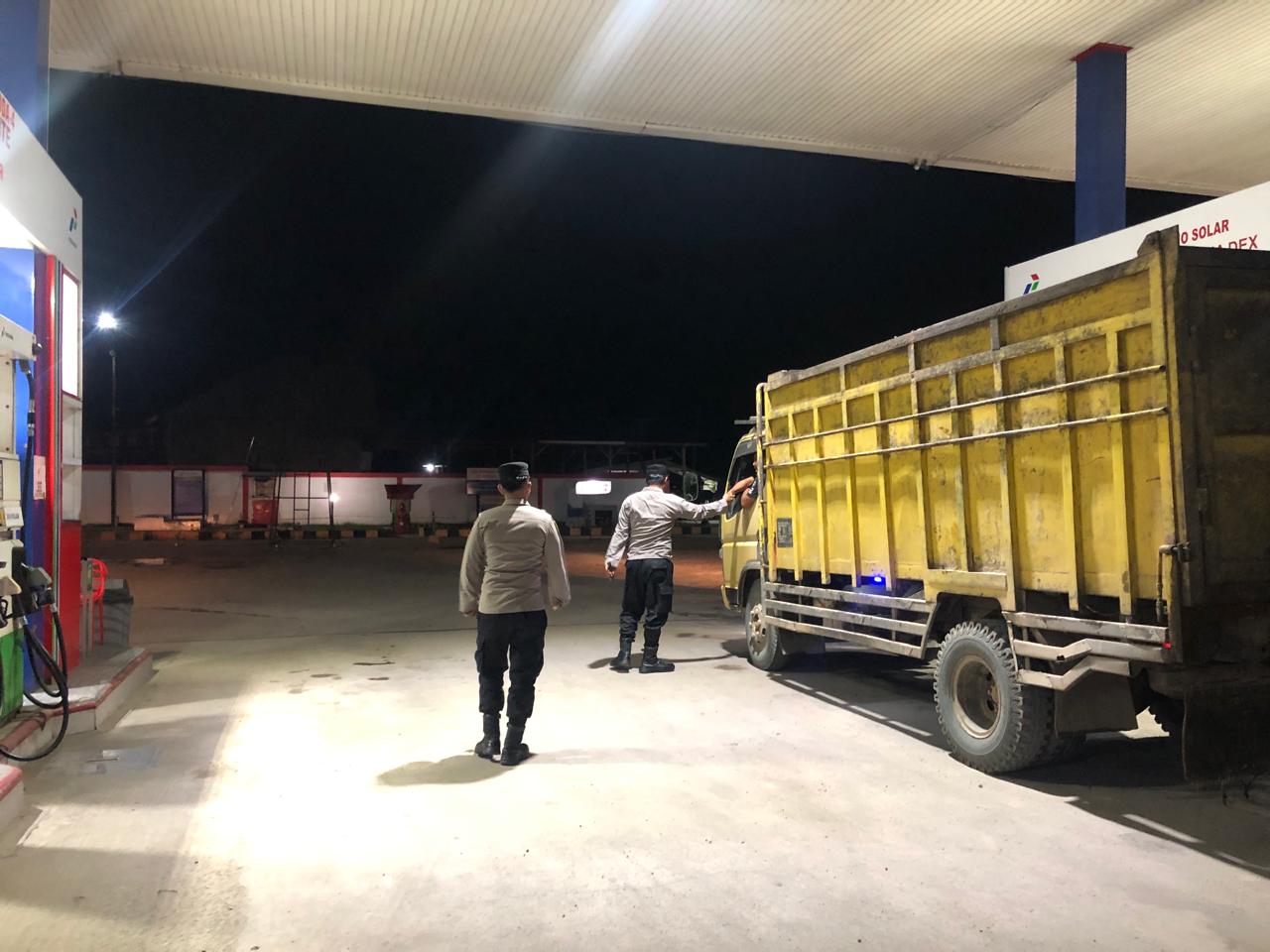 Patroli Malam Polsek Rantau Selamat Jaga Stabilitas Keamanan Wilayah