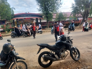 Sat Samapta Polres Langsa Gelar Strong Poin Pagi di Sejumlah Titik Strategis