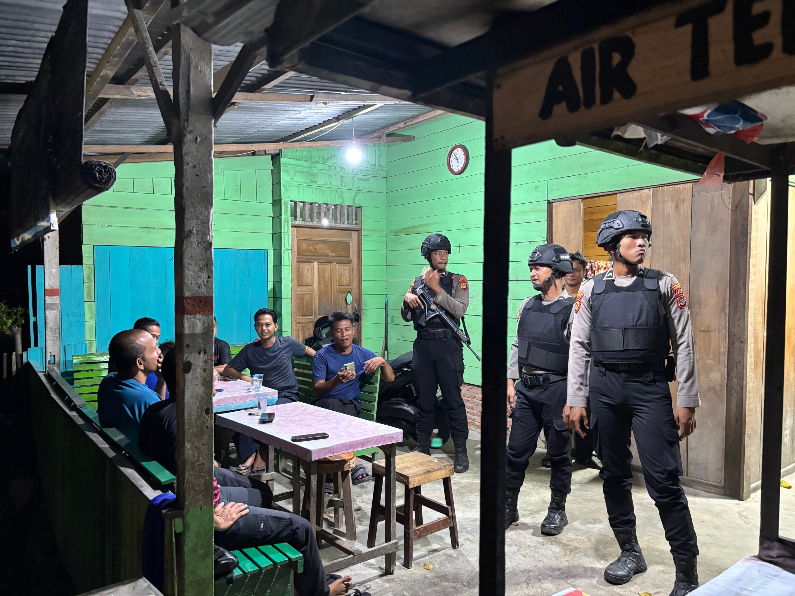 Patroli Perintis Presisi Sat Samapta Polres Langsa Jaga Kondusivitas Wilayah