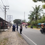 Protap 01 Polsek Sungai Raya Dukung Ketertiban Lalu Lintas Pagi Hari