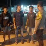 Patroli Malam Polsek Langsa Barat Pantau Aktivitas Warga di Dua Gampong