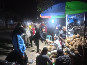 Polsek Manyak Payed Intensifkan Patroli Pasca Banjir Jaga Kondusivitas Wilayah