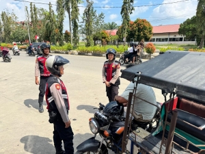 Patroli Perintis Presisi Sat Samapta Polres Langsa Jaga Kondusivitas Wilayah