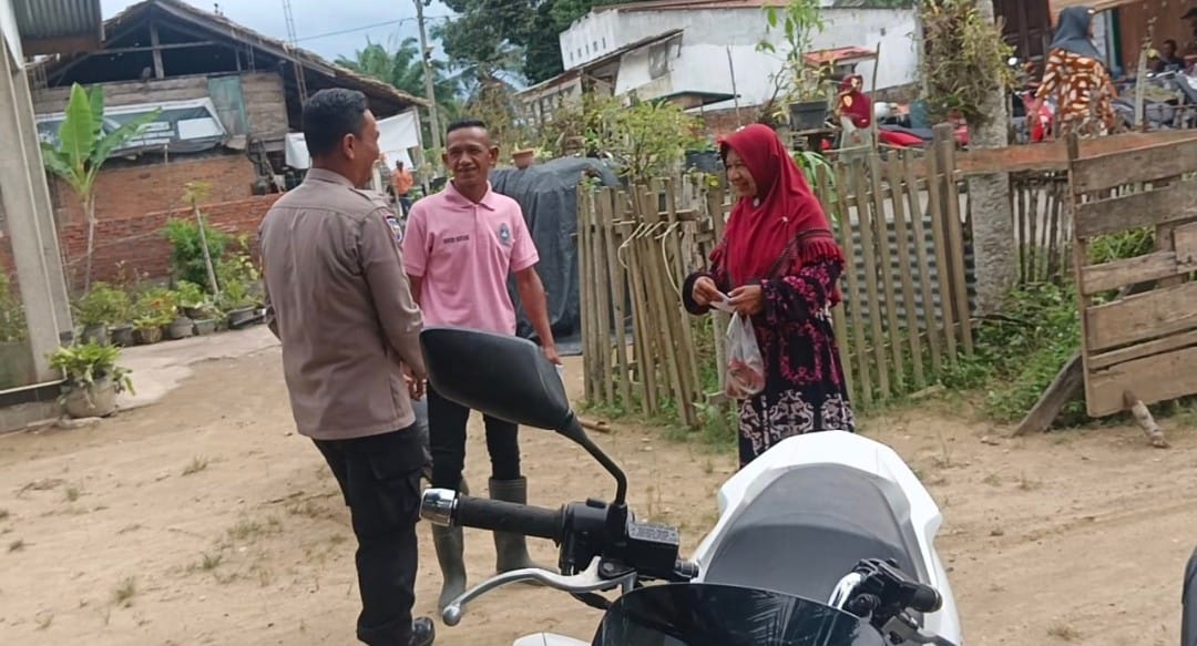 Patroli Siang Polsek Rantau Selamat Pantau Aktivitas Warga