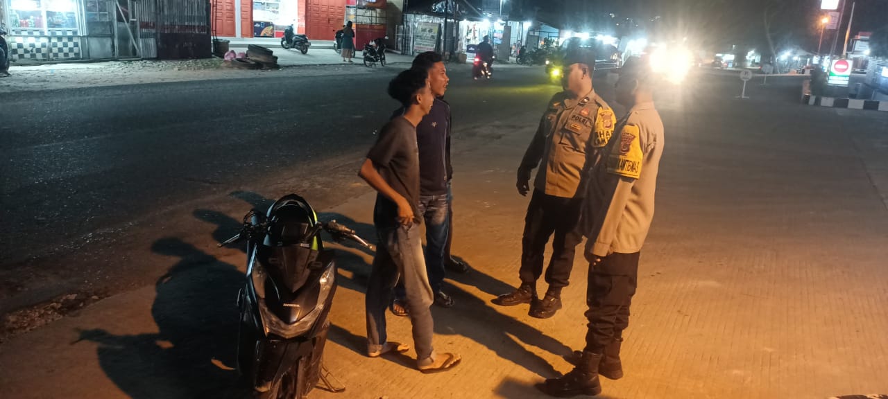 Polsek Langsa Barat Intensifkan Patroli Malam Jaga Stabilitas Kamtibmas