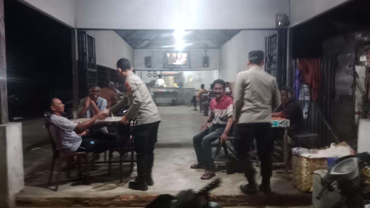 Patroli Malam Polsek Birem Bayeun Cegah Gangguan Kamtibmas