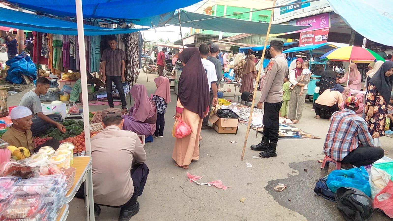 Patroli Dialogis Polsek Sungai Raya Perkuat Keamanan Lingkungan