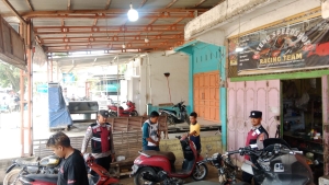 Polsek Manyak Payed Intensifkan Patroli Pasca Banjir