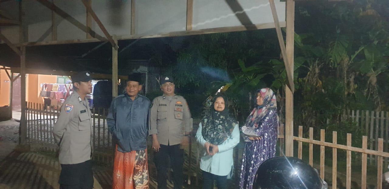 Patroli Malam Polsek Birem Bayeun Jaga Kondusivitas Wilayah