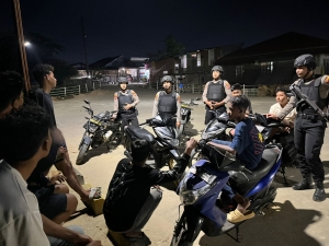 Patroli Perintis Presisi Sat Samapta Polres Langsa Pantau Titik Rawan Kamtibmas