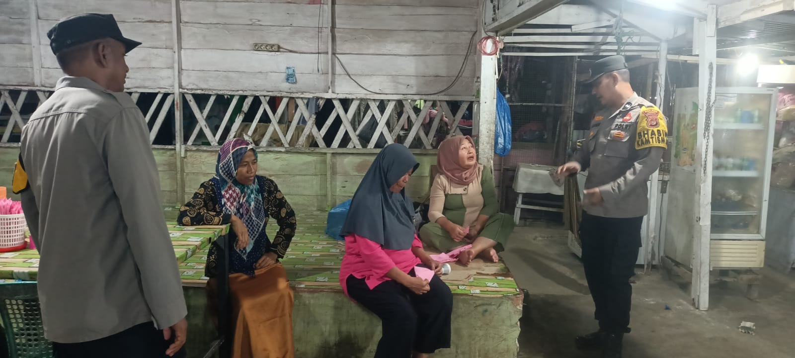 Patroli Malam Polsek Langsa Barat Pantau Situasi Kamtibmas