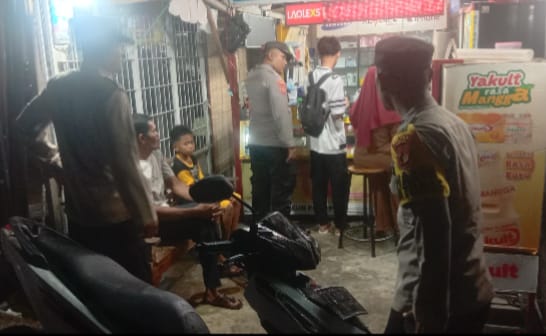 Patroli Malam Polsek Rantau Selamat Jaga Stabilitas Keamanan Wilayah