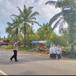 Pengaturan Lalu Lintas Pagi Polsek Sungai Raya Dukung Kelancaran Aktivitas Sekolah