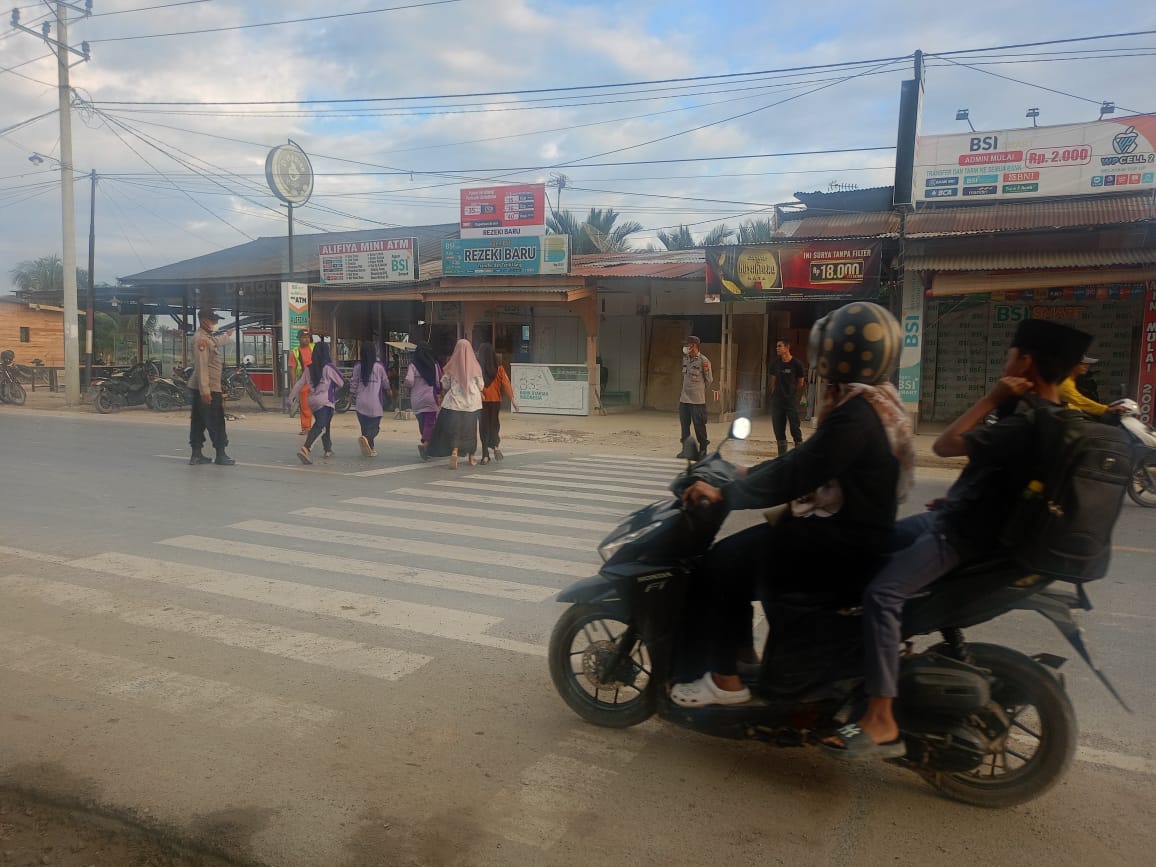 Polsek Manyak Payed Laksanakan Program Presisi di Lingkungan Sekolah