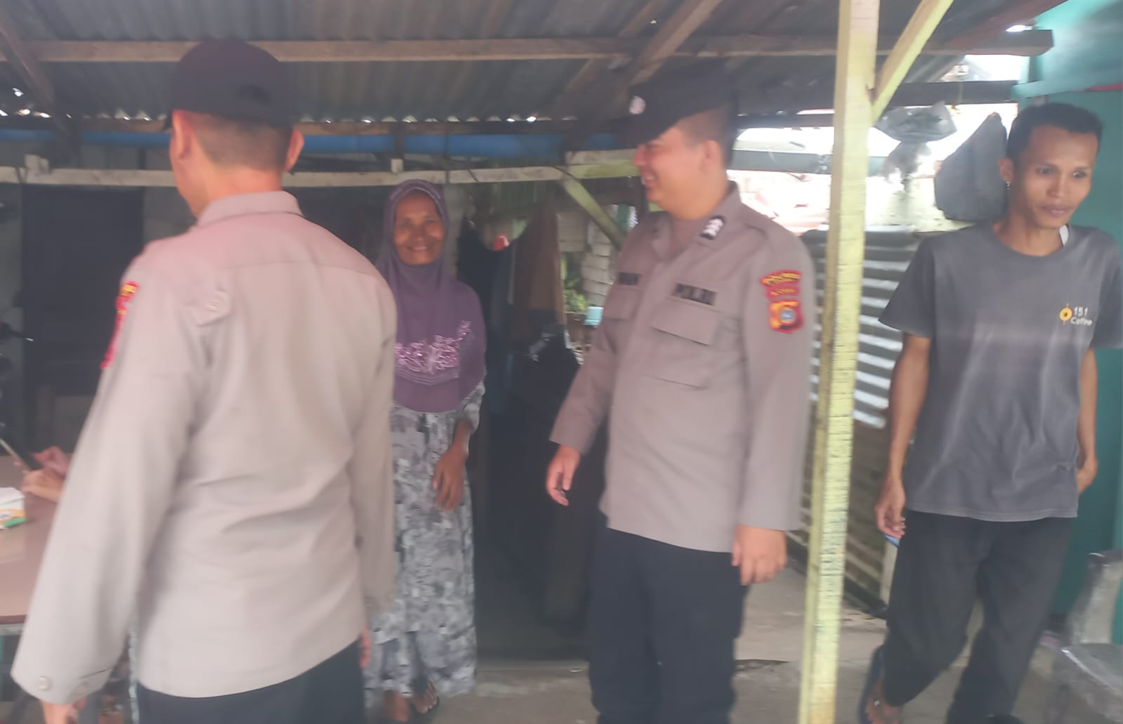 Patroli Siang Polsek Langsa Antisipasi Premanisme di Pusat Aktivitas Warga