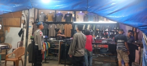 Patroli Malam Polsek Langsa Antisipasi Premanisme di Pusat Kota