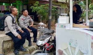 Patroli Pagi Polsek Langsa Antisipasi Premanisme di Sejumlah Gampong