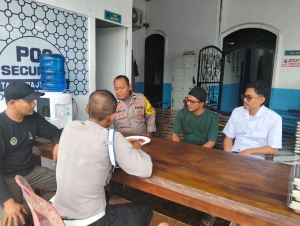 Patroli Siang Polsek Sungai Raya Pantau Situasi Kamtibmas di Labuhan Keude