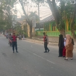 Sat Samapta Polres Langsa Gelar Strong Point Pagi Hari