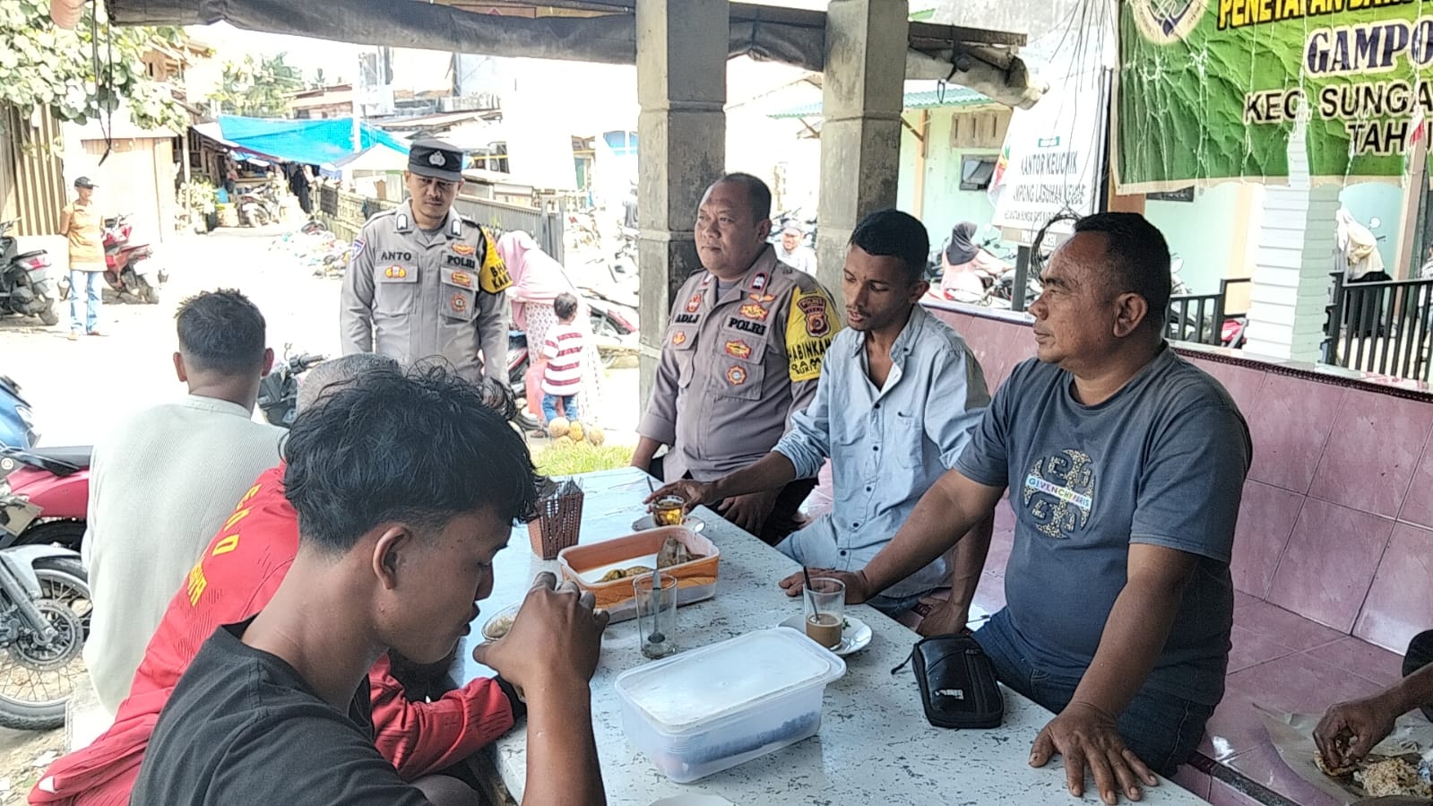 Patroli Dialogis Polsek Sungai Raya Jaga Kondusivitas Wilayah