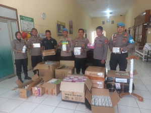 Sidokkes Polres Langsa Lakukan Pengecekan Obat dan Materiil Kesehatan