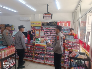 Patroli Dialogis Polsek Sungai Raya Sosialisasikan Kamtibmas