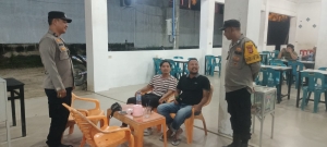 Polsek Langsa Barat Laksanakan Patroli Malam di Wilayah Pemukiman