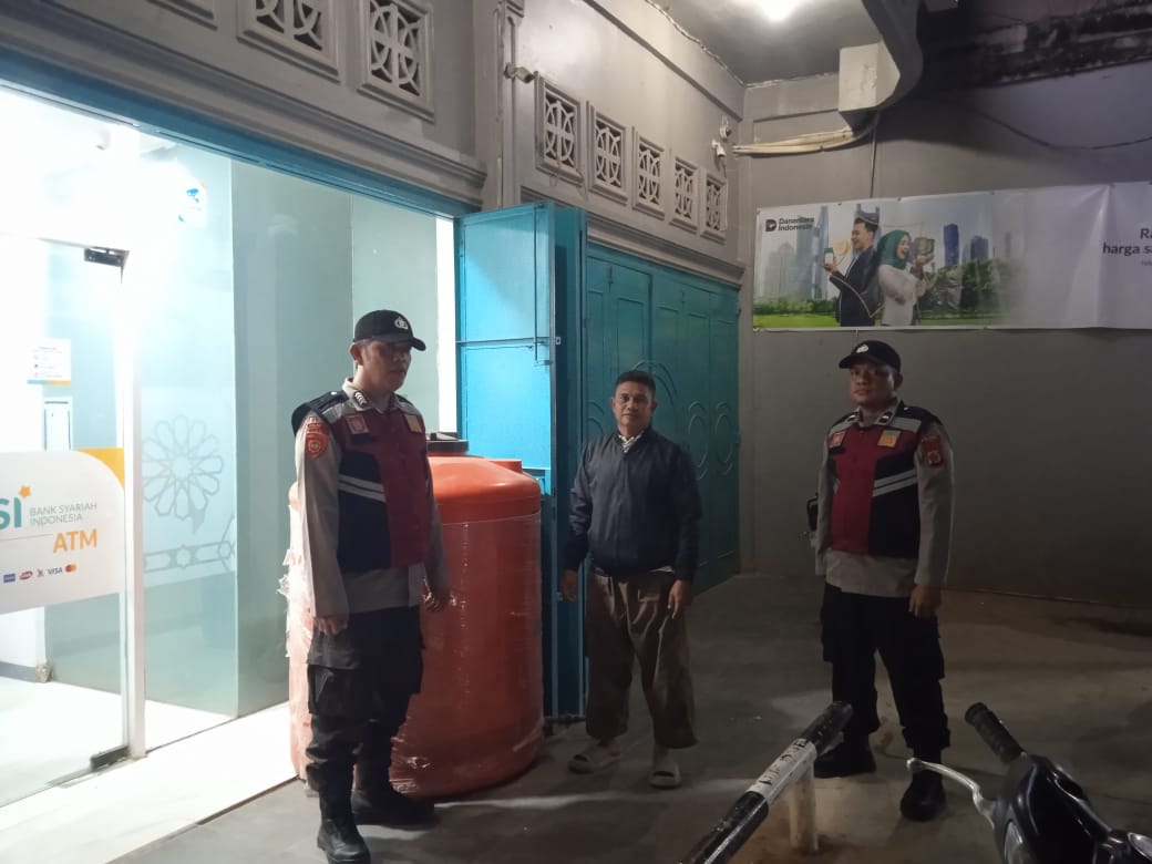 Polsek Manyak Payed Laksanakan Patroli Pasca Banjir di Wilayah Hukum