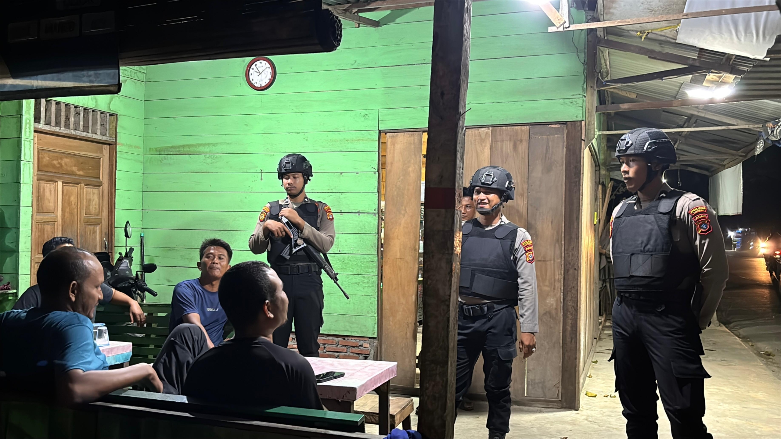 Patroli Perintis Presisi Sat Samapta Polres Langsa Amankan Wilayah Kota